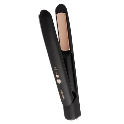 Porodo LifeStyle Wireless Rechargeable Hair Straightener - Black